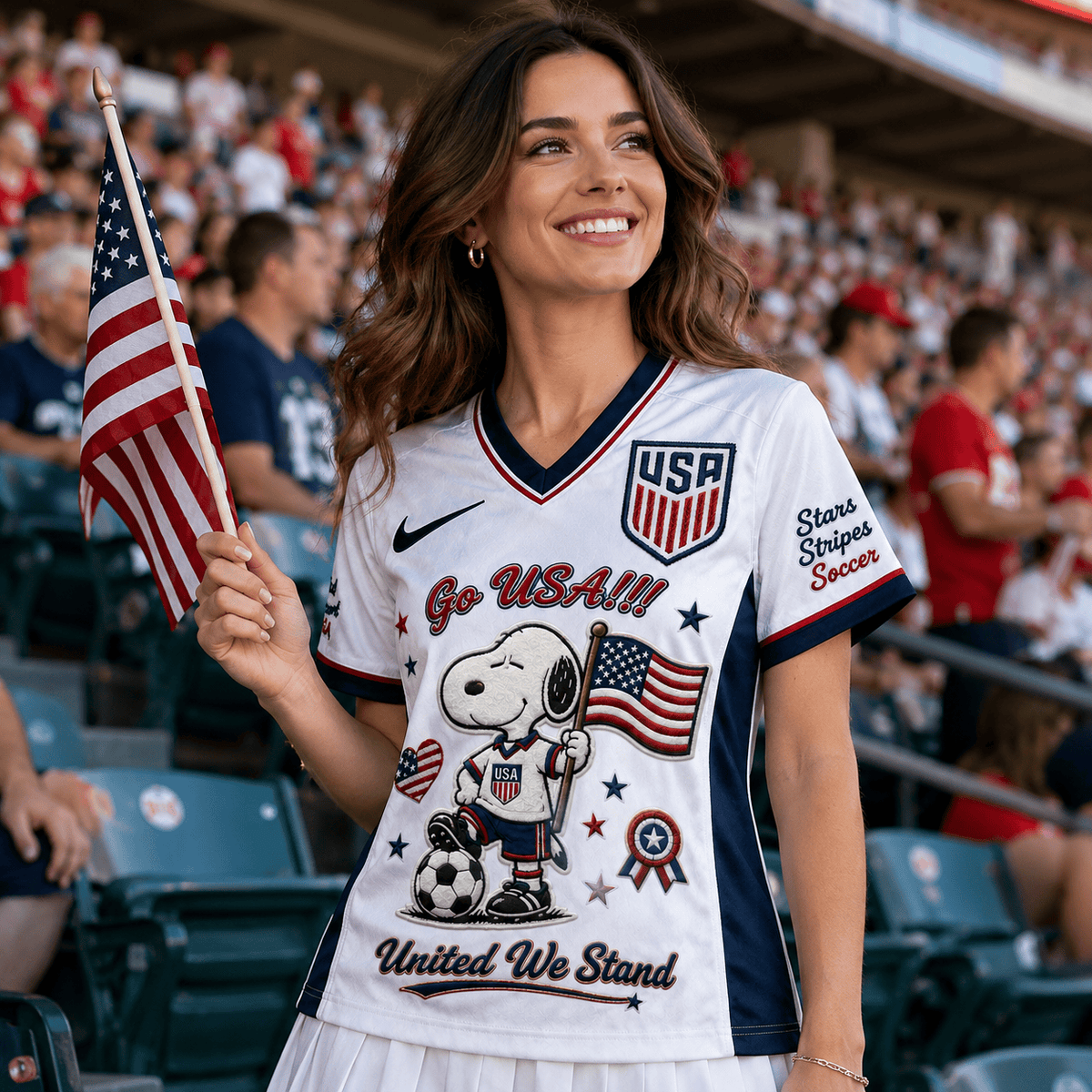 USMNT V-neck Shirt HTTT