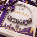 MNVK Silver Charm Bracelet Set PTT