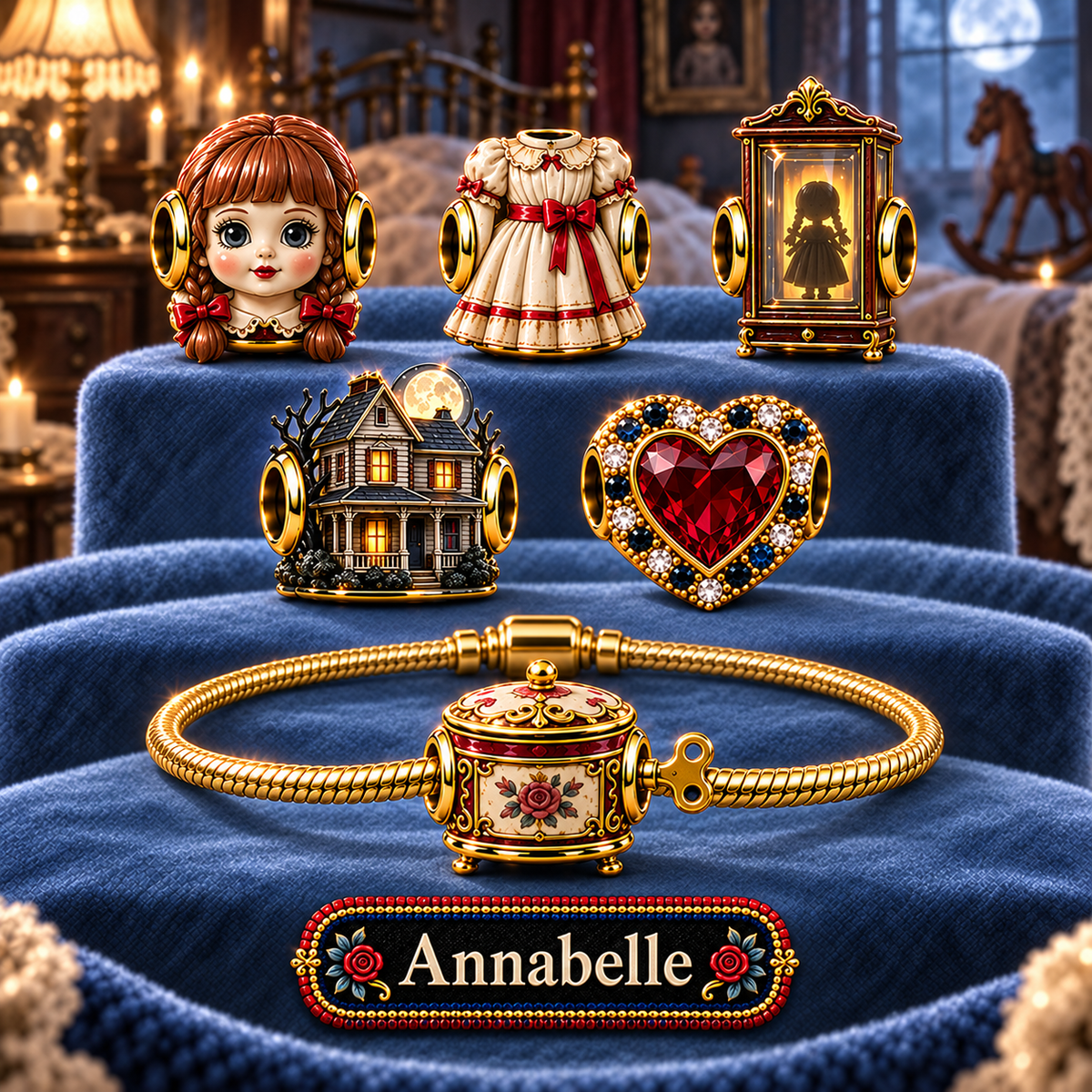 ANNA Gold Charm Set PNPA