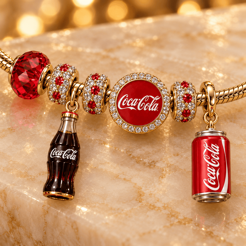 CCCL Gold Charm Bracelet Set PNPA