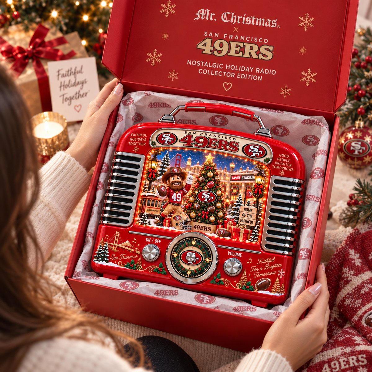 Premium SF49 Themed Christmas Radio PDL